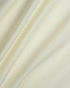 Plain Cotton Poplin Fabric - Ivory