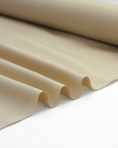 Plain Cotton Poplin Fabric - Beige