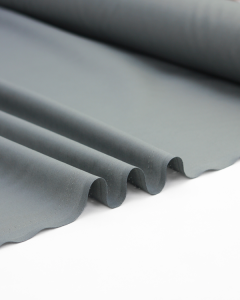 Plain Cotton Poplin Fabric - Grey