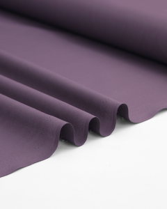 Plain Cotton Poplin Fabric - Plum