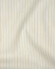 SWATCH Cotton Shirting Fabric - Yellow Stripe