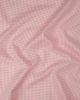 SWATCH Yarn Dyed Cotton Fabric - 3mm Gingham Baby Pink
