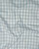 Yarn Dyed Cotton Fabric - 1cm Gingham Baby Blue