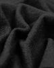 Boiled Pure Wool Jersey Fabric - Black