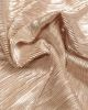 Plisse Jersey Knit Fabric - Shell Shimmer