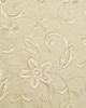 Embroidered Silk Dupion Fabric - Climbing Floral Ivory