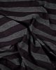 Lightweight Viscose Blend Jersey Fabric - Grey & Prune Stripe