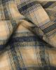 SWATCH Polyester Coating Fabric - Blue Plaid