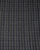 SWATCH Wool Blend Suiting Fabric - Navy & Grey Check