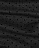 SWATCH Wool Blend Suiting Fabric - Polka Dot Charcoal