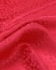 SWATCH Silk Satin Jacquard Fabric - Red Cheetah