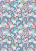 Patchwork Cotton Fabric - Over the Rainbow - Rainbow Clouds