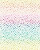 Patchwork Cotton Fabric - Over the Rainbow - Rainbow Sparkles