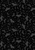 Patchwork Cotton Fabric - Castle Spooky - Bats on Black