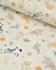 Brushed Cotton Flannel Fabric - Starry Adventures - Animal Adventures