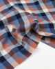 Brushed Cotton Flannel Fabric - Hudson Check