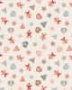 Christmas Patchwork Fabric - Gingerbread Season - Cookie Scatter Cream