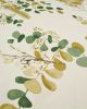 Christmas Teflon Tablecloth Fabric - Eucalyptus Sprig