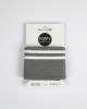 Cotton Cuffing - Double Stripe Grey