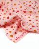 Cotton Double Gauze Fabric - Strawberry Flip Pink