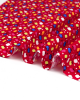 Cotton Needlecord Fabric - Candy Apple Red