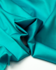 Cotton Sateen Fabric - Turquoise