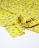 Crepe Fabric - Canary Petals