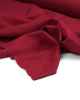 Enzyme Washed Linen Fabric - Crimson