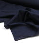 Enzyme Washed Linen Fabric - Navy