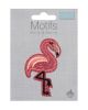 Iron-On Motif Patch - Glitter Flamingo