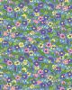 Liberty Lasenby Cotton Fabric - Carnaby - Piccadilly Poppy Spring Eve