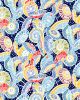 Liberty Lasenby Cotton Fabric - Riviera - Sun Parasol
