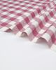 Linen & Cotton Blend Fabric - Dewberry Gingham