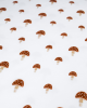 Organic Cotton Jersey Fabric - Tiny Toadstools