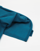 Organic Cotton Sweatshirt Fleece Fabric - Pacific Blue