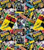 Patchwork Cotton Fabric - DC Comics™ - Retro Comic Posters