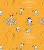 Patchwork Cotton Fabric - Peanuts™ - Happiness Is - Dancing