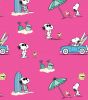Patchwork Cotton Fabric - Peanuts™ - Snoopy & Woodstock's Adventure - Making Memories