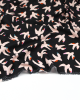 Rayon Challis Fabric - Bold & Bloom - Birds Black