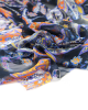 Silk Chiffon Fabric - Pandora Paisley