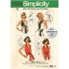 Simplicity Sewing Pattern 5555 - Vintage Jiffy Multi-way Halter Top