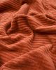Stretch Cord Knit Fabric - Rust