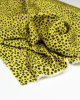 Viscose Challis Fabric - Cheetah Spot Yellow