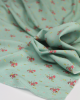Viscose Lurex Dobby Fabric - Nellie Aqua