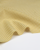 Yarn Dyed Cotton Fabric - 3mm Gingham Ochre