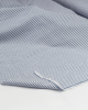 Yarn Dyed Cotton Fabric - 3mm Stripe Bluestone