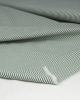 Yarn Dyed Cotton Fabric - 3mm Stripe Evergreen