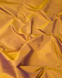 Thai Shot Silk Dupion Fabric - Purple & Gold