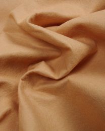 Wool & Viscose Felt Fabric - Beige