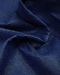 Wool & Viscose Felt Fabric - Royal Blue